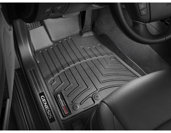 Коврики Weathertech Black для Hyundai Genesis (sedan)(mkI) 2011-2014, ціна: 10 602 грн.