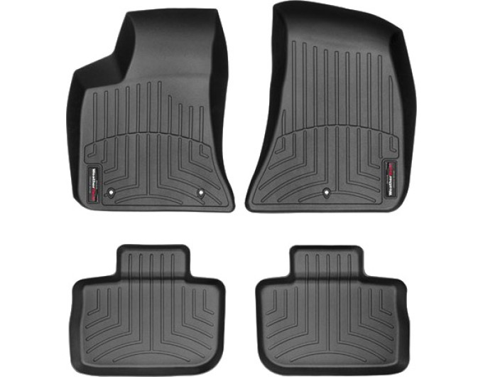 Коврики WeatherTech Black для Chrysler 300/300C (mkII); Dodge Charger (mkII)(RWD) 2011→, цена: 10 708 грн.