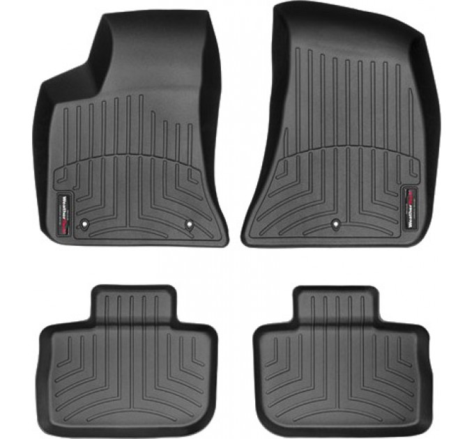 Коврики Weathertech Black для Chrysler 300/300C; Dodge Charger (mkII)(RWD) 2011→, ціна: 9 826 грн.