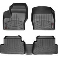 Коврики Weathertech Black для Ford C-Max (EU)(mkI)(5 seats)(2 twist fixings) 2012-2012