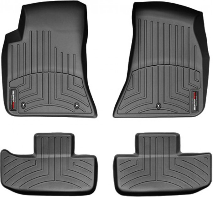 Коврики WeatherTech Black для Dodge Challenger (mkIII)(RWD) 2011-2014, цена: 9 227 грн.