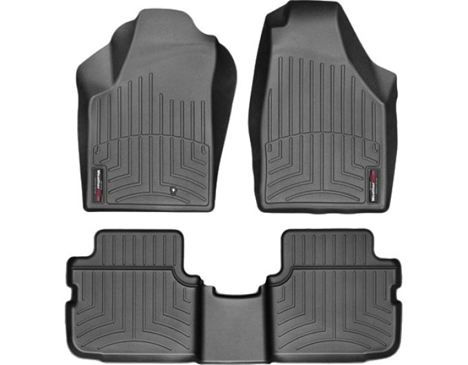 Коврики WeatherTech Black для Fiat Idea; Lancia Musa (mkI) 2003-2012, цена: 11 603 грн.