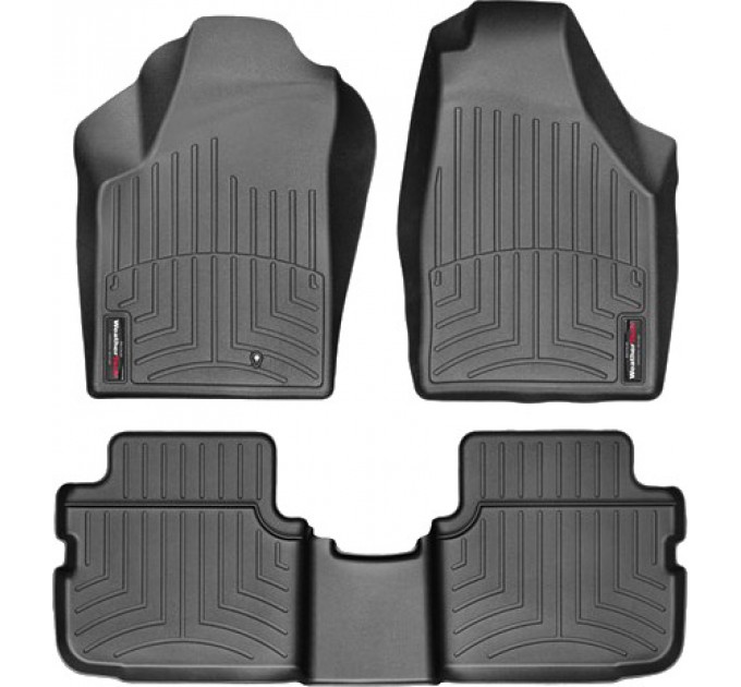 Коврики WeatherTech Black для Fiat Idea; Lancia Musa (mkI) 2003-2012, цена: 10 641 грн.