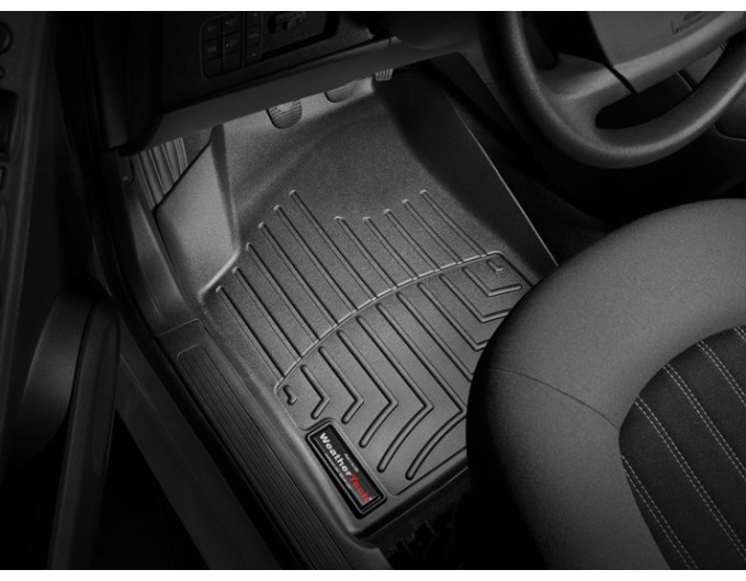 Коврики WeatherTech Black для Fiat Idea; Lancia Musa (mkI)(1 row) 2003-2012, цена: 6 692 грн.