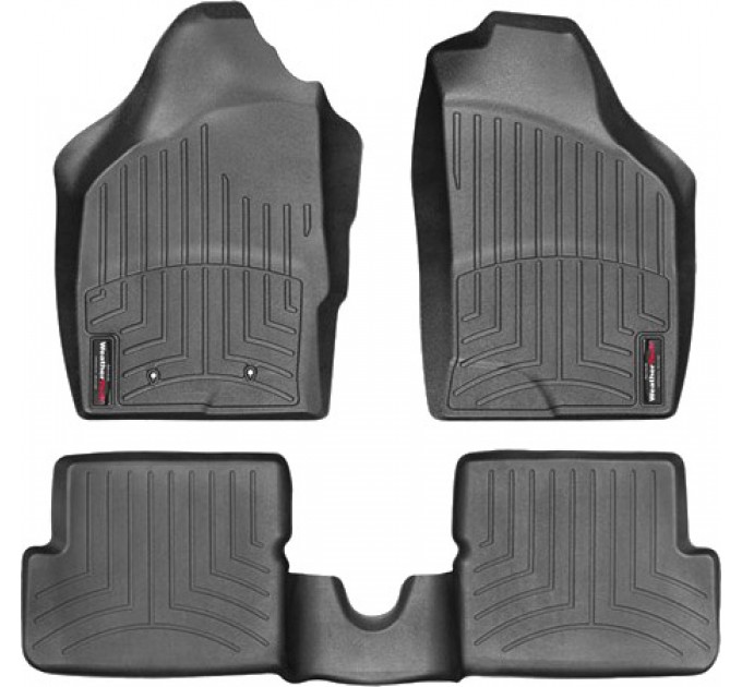 Коврики Weathertech Black для Lancia Ypsilon (mkII) 2003-2011 manual, ціна: 10 641 грн.