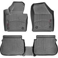 Коврики Weathertech Black для Volkswagen Caddy (mkIII) 2010→