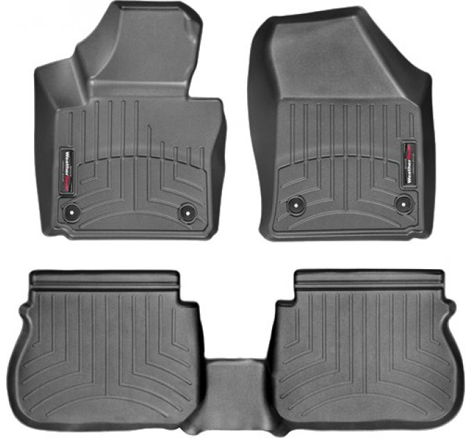 Коврики Weathertech Black для Volkswagen Caddy (mkIII) 2010→, ціна: 10 641 грн.