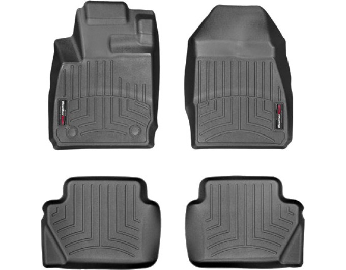 Коврики WeatherTech Black для Ford Fiesta (mkVI)(hatch)(2 fixing posts) 2009-2017 (EU), цена: 10 602 грн.