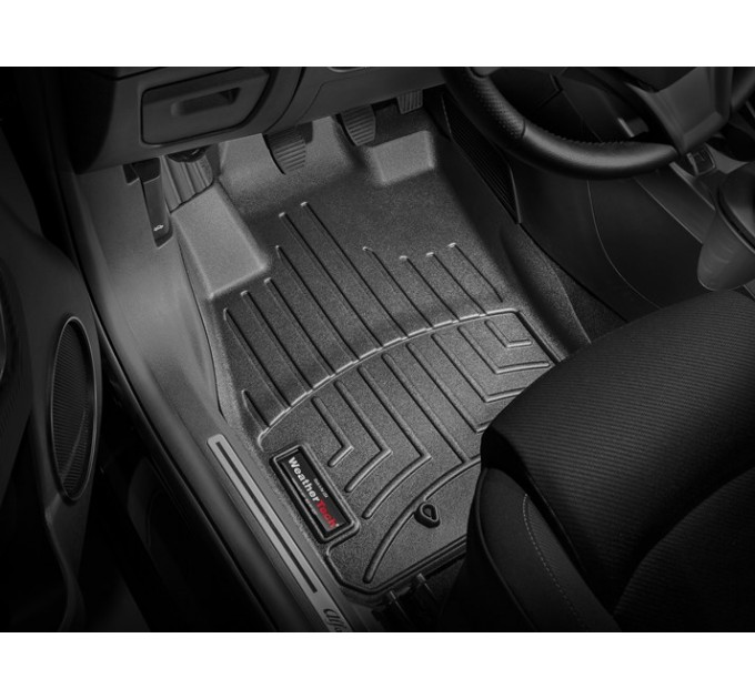 Коврики Weathertech Black для Alfa Romeo MiTo (mkI)(1 row) 2008-2018 manual, ціна: 6 144 грн.