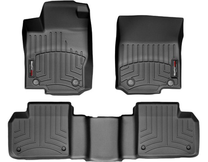 Коврики WeatherTech Black для Mercedes-Benz GLE/ML-Class (W166) / GLS/GL-Class (X166)(1-2 row) 2013-2019, цена: 11 488 грн.