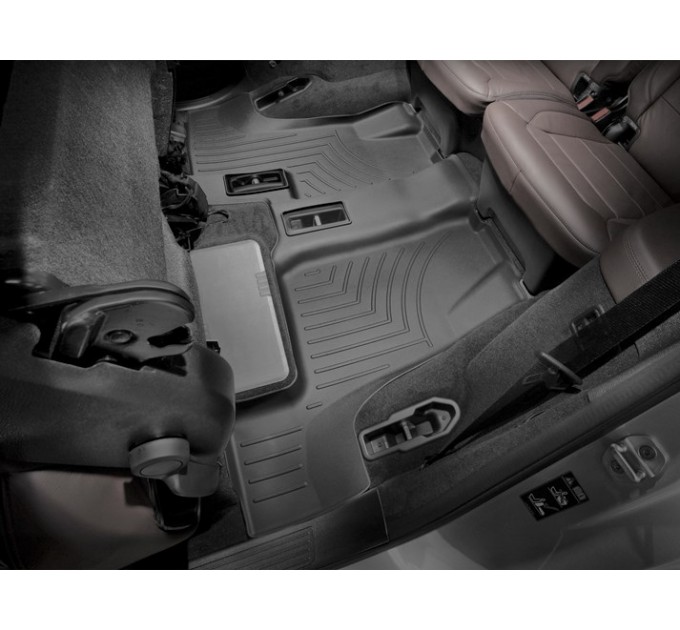 Коврики WeatherTech Black для Mercedes-Benz GLS/GL-Class (X166)(3 row) 2012→, цена: 4 498 грн.