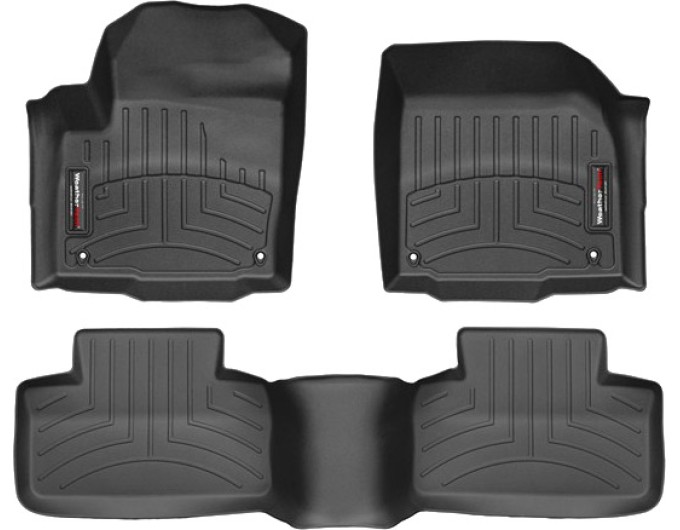 Коврики WeatherTech Black для Land Rover Range Rover Evoque (mkI)(4 fixings) 2011-2013, цена: 11 488 грн.