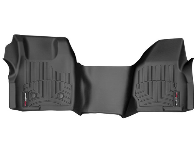 Коврики WeatherTech Black для Ford Super Duty (mkIII)(single cab)(no 4x4 shifter)(no dead pedal)(1 pc.)(1 row) 2011-2012 automatic, цена: 8 481 грн.