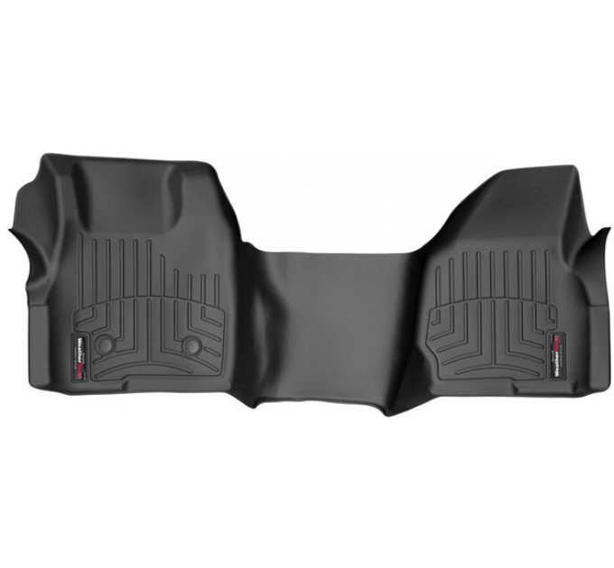 Коврики Weathertech Black для Ford Super Duty (single cab)(mkIII)(no 4x4 shifter)(no dead pedal)(1 pc.)(1 row) 2011-2012 automatic, ціна: 7 773 грн.