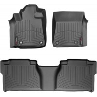 Коврики Weathertech Black для Toyota Tundra (double cab)(mkII) 2012-2013