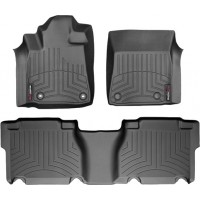 Коврики Weathertech Black для Toyota Tundra (crew cab)(mkII) 2012-2013