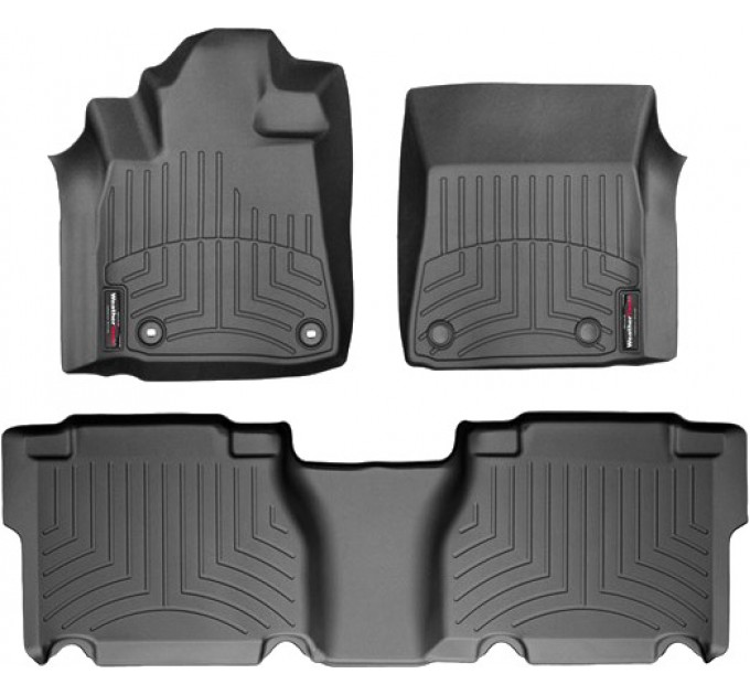 Коврики Weathertech Black для Toyota Tundra (crew cab)(mkII) 2012-2013, ціна: 10 849 грн.