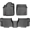 Коврики Weathertech Black для Toyota Sequoia (mkII)(1-2 row) 2012→, ціна: 10 641 грн.