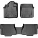 Коврики Weathertech Black для Toyota Sequoia (mkII)(1-2 row)(2 row bucket seats with console) 2012→, ціна: 10 849 грн.