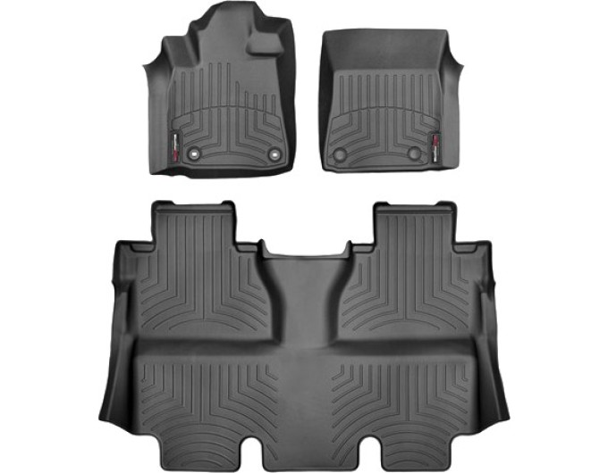 Коврики WeatherTech Black для Toyota Tundra (mkII)(crew cab) 2014→, цена: 13 915 грн.