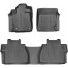 Коврики Weathertech Black для Toyota Tundra (double cab)(mkII)(with storage boxes on 2 row) 2014→, ціна: 10 641 грн.