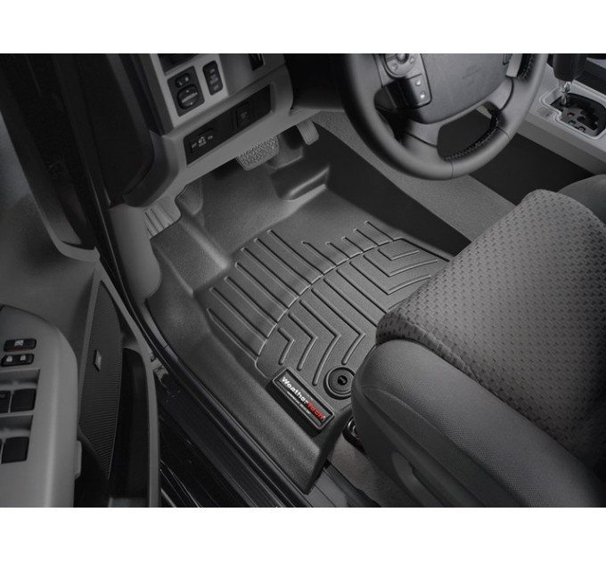 Коврики Weathertech Black для Toyota Sequoia (mkII)(1-2 row) 2012→, ціна: 10 641 грн.