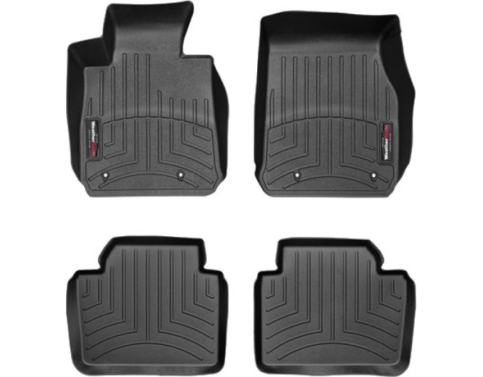 Коврики WeatherTech Black для BMW 3-series (F30/F31/F80)(RWD) 2012-2018, цена: 10 602 грн.