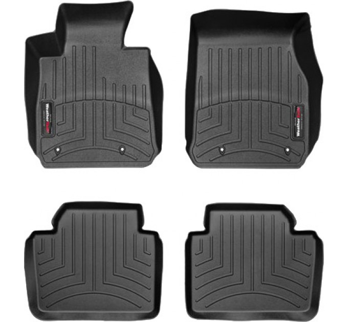 Коврики Weathertech Black для BMW 3-series (F30/F31/F80)(RWD) 2012-2018, ціна: 9 826 грн.