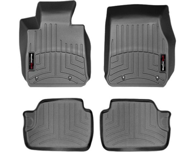 Коврики WeatherTech Black для BMW 1-series (F21)(3 door)(RWD) / 2-series (F22)(coupe)(RWD) 2012→, цена: 10 602 грн.