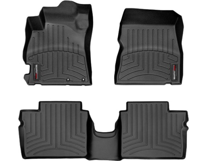 Коврики WeatherTech Black для Nissan Note (E12) / Sunny (N17)(trunk lever on driver floor side)(small centre console) 2012-2020, цена: 11 488 грн.
