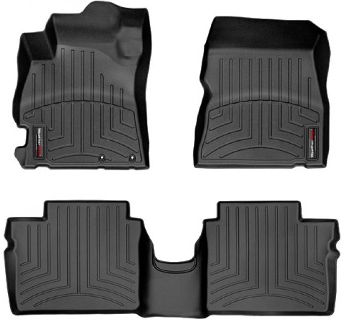 Коврики WeatherTech Black для Nissan Note (E12) / Sunny (N17)(trunk lever on driver floor side)(small centre console) 2012-2020, цена: 10 641 грн.