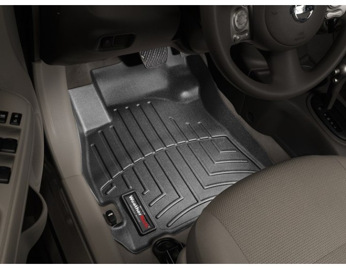 Коврики WeatherTech Black для Nissan Note (E12)/ Sunny (N17)(trunk lever on driver floor side)(small centre console)(1 row) 2012-2020, цена: 6 692 грн.
