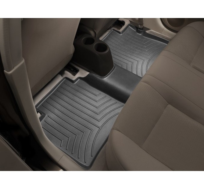 Коврики Weathertech Black для Nissan Note (E12) / Sunny (N17)(trunk lever on driver floor side)(small centre console) 2012-2020, ціна: 10 641 грн.