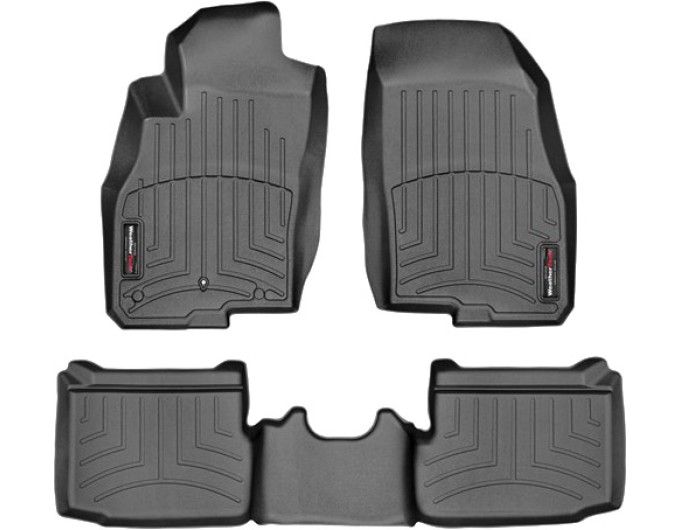 Коврики Weathertech Black для Fiat Punto Evo (5 door)(mkI) 2009-2018, ціна: 11 488 грн.
