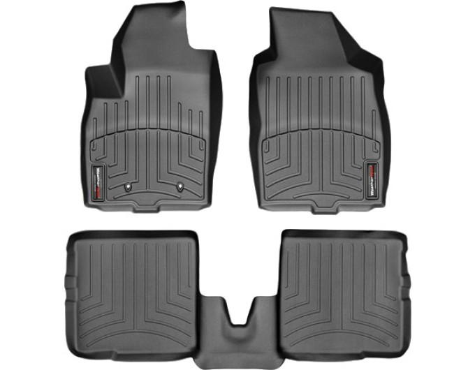 Коврики WeatherTech Black для Fiat Panda (mkII) 2003-2012, цена: 11 488 грн.