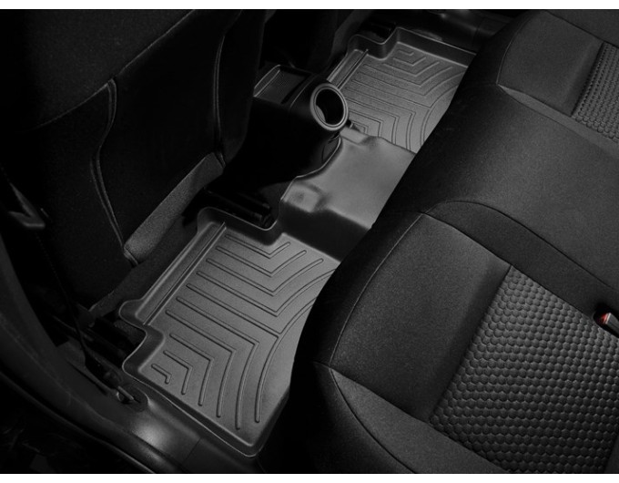 Килимки WeatherTech Black для Alfa Romeo Giulietta (mkI)(2 row) 2010-2020; Fiat Bravo (mkII)(2 row) 2007-2014, ціна: 4 911 грн.