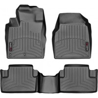 Коврики Weathertech Black для Nissan Qashqai (EU)(mkI) 2007-2013