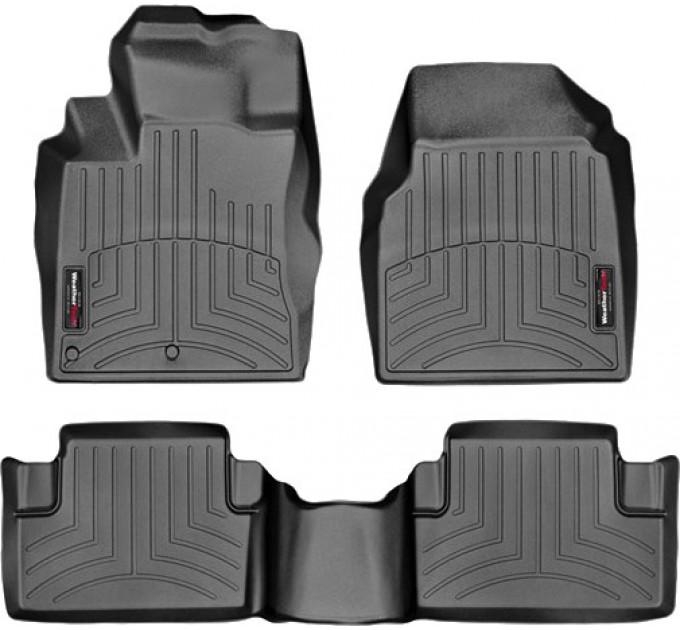 Коврики WeatherTech Black для Nissan Qashqai (mkI) 2007-2013 (EU), цена: 10 641 грн.