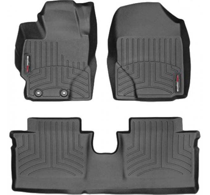 Коврики Weathertech Black для Toyota Yaris (mkIII) 2015→ automatic, ціна: 10 641 грн.