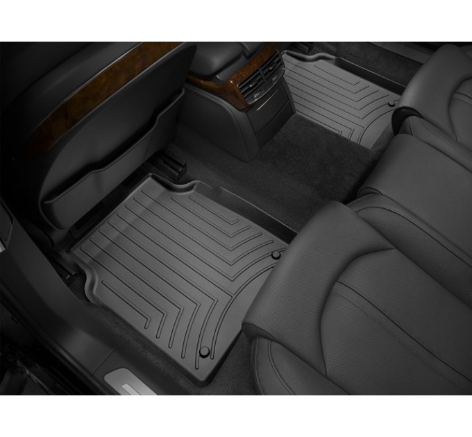 Коврики WeatherTech Black для Audi A8L (D4)(long)(2 row) 2010-2017, цена: 4 498 грн.