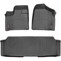Коврики Weathertech Black для Dodge Grand Caravan (mkV)(1-2 row)(with console)(2 row bench)(no Stow & Go or Swivel & Go seats) 2012→, ціна: 11 709 грн.