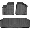 Коврики Weathertech Black для Dodge Grand Caravan (mkV)(1-2 row)(with console)(2 row bench)(no Stow & Go or Swivel & Go seats) 2012→, ціна: 10 186 грн.