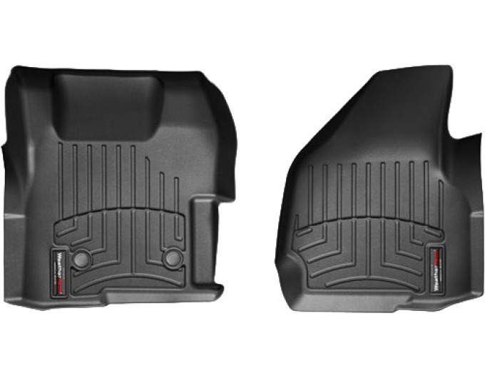Коврики WeatherTech Black для Ford Super Duty (mkIII)(single cab)(with 4x4 shifter)(no dead pedal)(1 row) 2011-2012 automatic, цена: 6 692 грн.