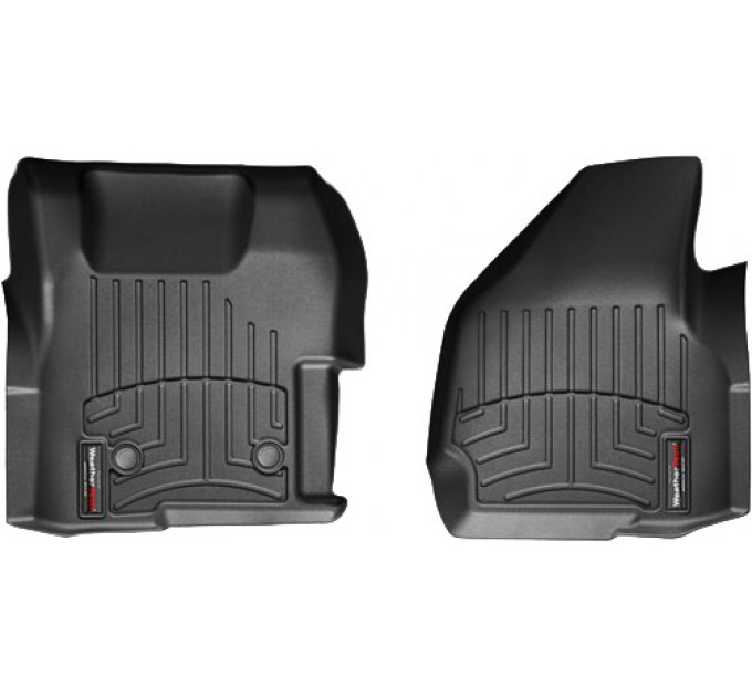 Коврики WeatherTech Black для Ford Super Duty (mkIII)(single cab)(with 4x4 shifter)(no dead pedal)(1 row) 2011-2012 automatic, цена: 6 144 грн.