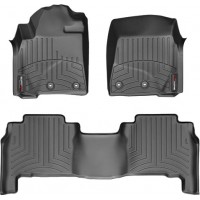 Коврики Weathertech Black для Toyota Land Cruiser (J200); Lexus LX (mkIII)(4 twist fixings) 2012→