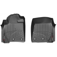 Коврики WeatherTech Black для Toyota Land Cruiser (J200); Lexus LX (mkIII)(4 twist fixings)(1 row) 2012→