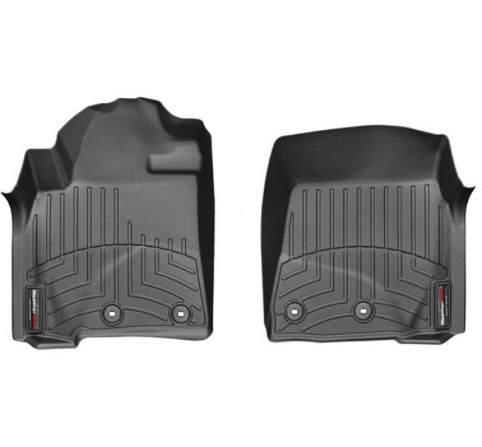 Коврики Weathertech Black для Toyota Land Cruiser (J200); Lexus LX (mkIII)(4 twist fixings)(1 row) 2012→, ціна: 6 144 грн.