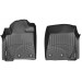 Коврики Weathertech Black для Toyota Land Cruiser (J200); Lexus LX (mkIII)(4 twist fixings)(1 row) 2012→, ціна: 6 144 грн.