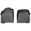 Коврики WeatherTech Black для Toyota Land Cruiser (J200); Lexus LX (mkIII)(4 twist fixings)(1 row) 2012→, цена: 6 144 грн.