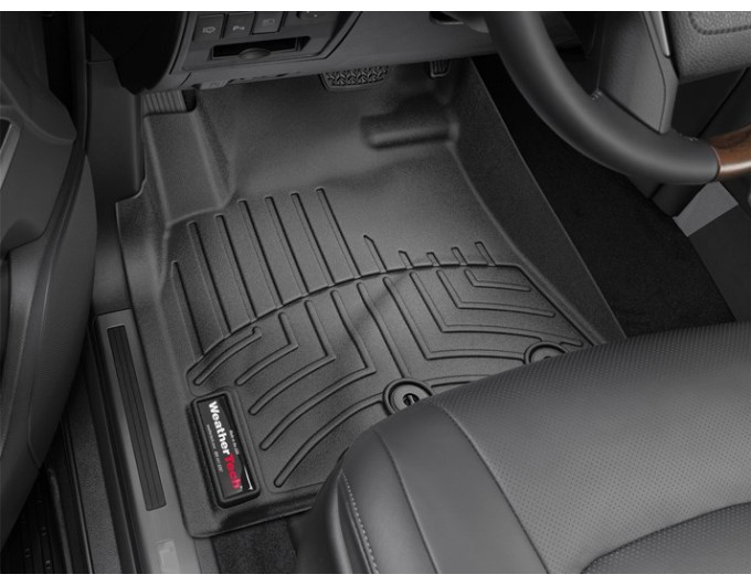 Коврики WeatherTech Black для Toyota Land Cruiser (J200); Lexus LX (mkIII)(4 twist fixings) 2012→, цена: 11 709 грн.